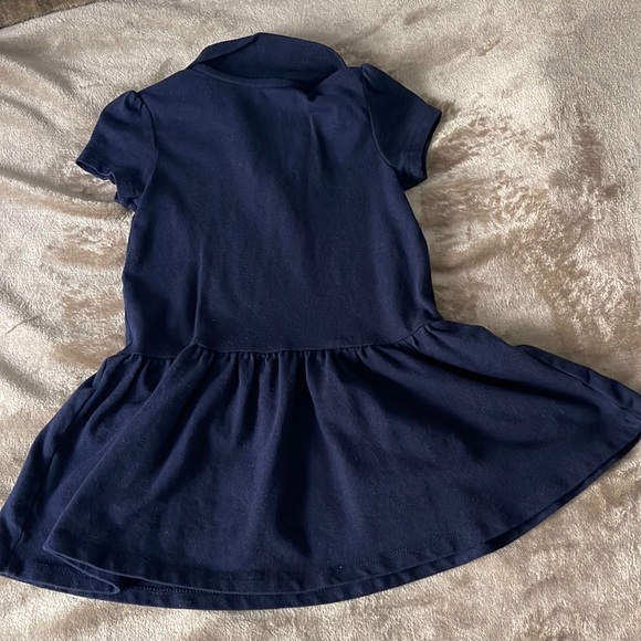 Navy blue dress 2T - Picture 2 of 3